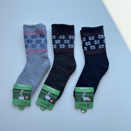 Dámske thermo ponožky so zdravotnou gumičkou 0753, 35 / 36 / 37 / 38