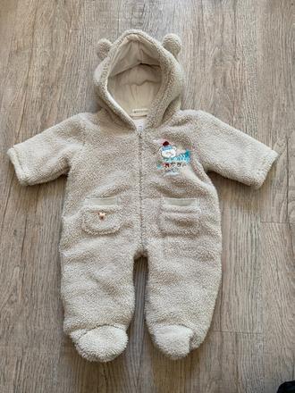 Chlpatý detský overal veľ. 62, pidilidi,62
