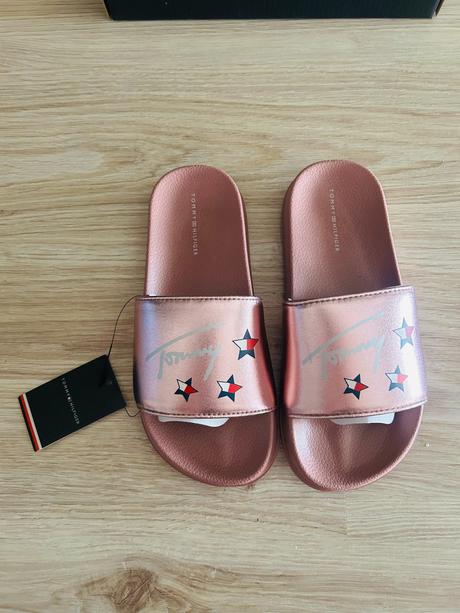 Skvelé šľapky značky tommy hilfiger, pc 35 eur, tommy hilfiger,35