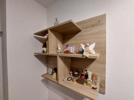 Nástenná polica, dub sonoma, 