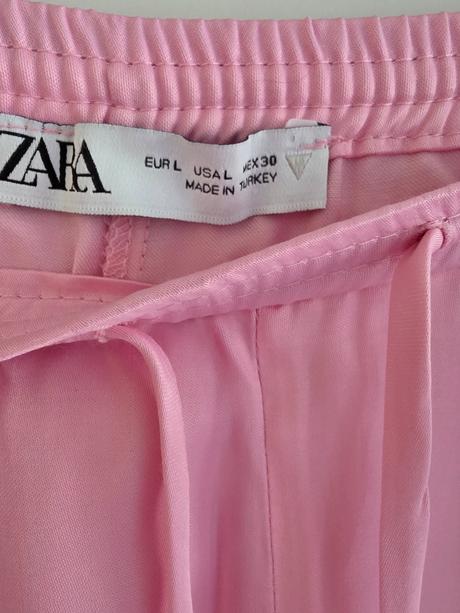 Široké ležérne nohavice, zara,l