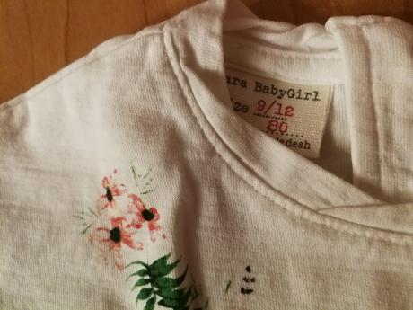Dievčenské tričko, zara,80