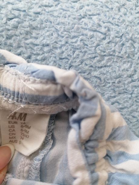 Letné nohavice, h&m,74