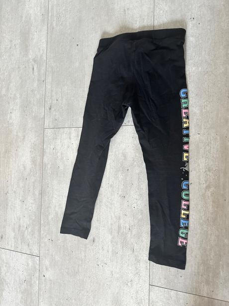 Čierne dievčenske leginy, h&m,110