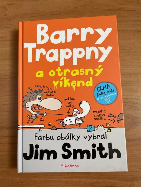 Kniha barry tráppny a otrasný víkend, 