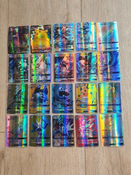 Dúhové pokémon karty, 