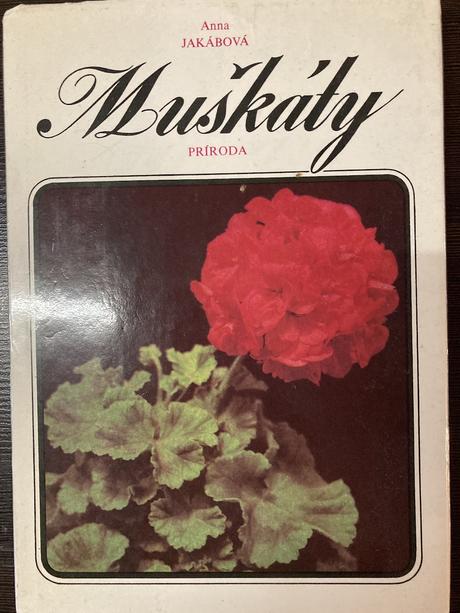 Predám knihu muškáty., 