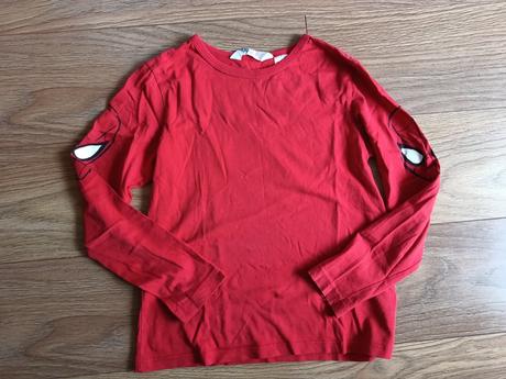 Tričko spiderman 122/128, h&m,128