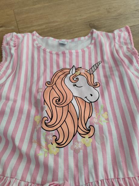 Letné šaty s jednorozcom, dopodopo,128