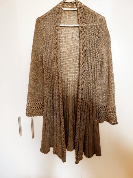 Pletený kardigán, l