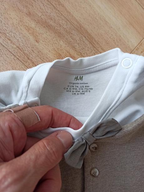 Slávnostný komplet h&m v.74, 74