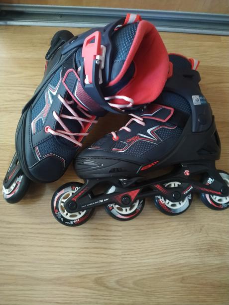 Nastaviteľné kolieskové korčule 35-38, 36