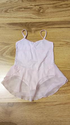 Dievčenská baletná tunika 150 ružová,