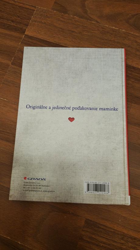 Kniha mám ťa rada, mami,