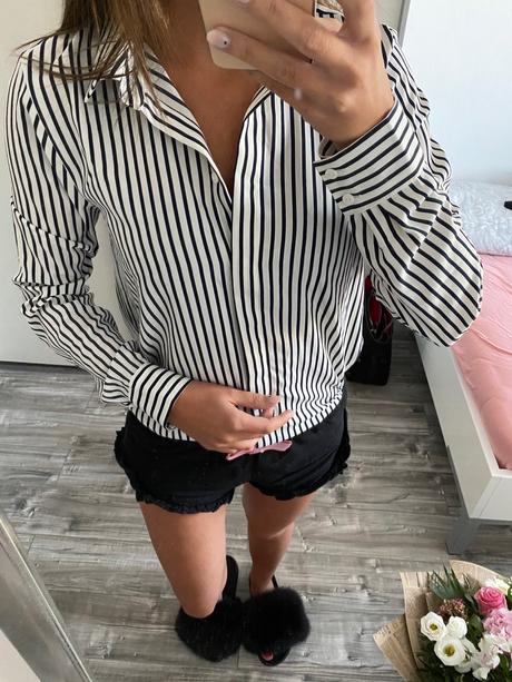 Pasikovana bluzka, h&m,34