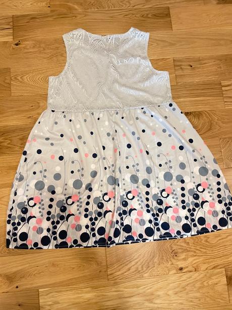 Šaty letné sivé, 46