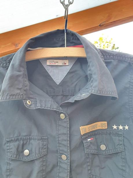 Dievč. /dámska košeľa s, tommy hilfiger,s