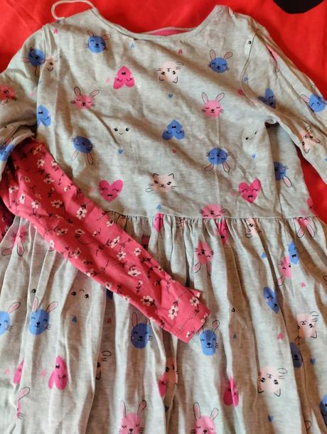 3x saty  ako nové 122-128, 128