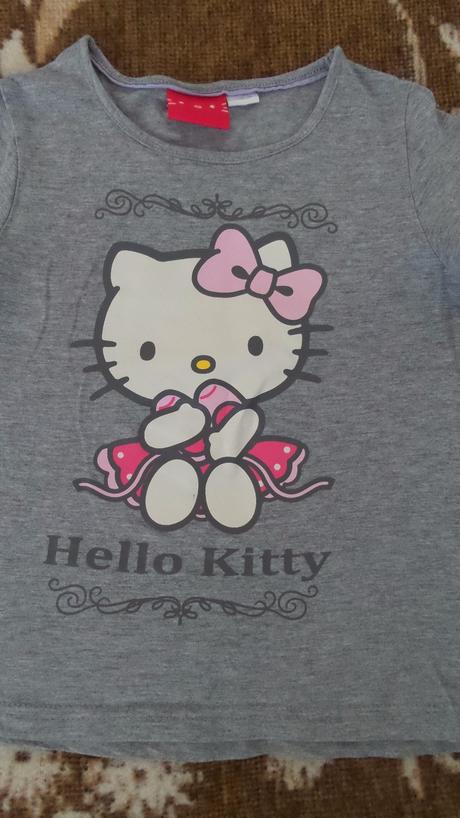 Šedé hello kitty tričko, sanrio,110
