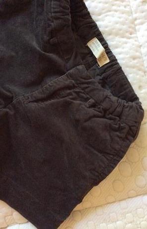 Krátke kordové šortky zn. zara v. 110, zara,110