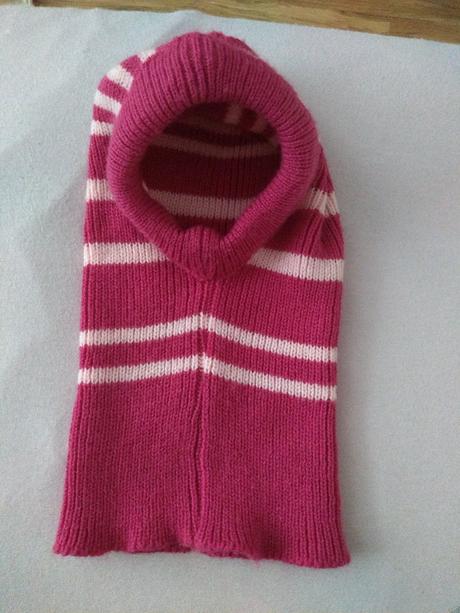 Dievčenská zimná čiapka / kukla, 