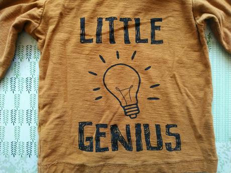 Okrovo hnedé tričko genius, matalan, 74-80 cm, matalan,80