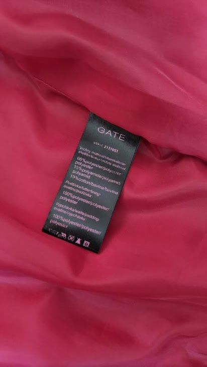 Vinovocervena vetrovka, gate,m