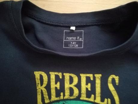 Bavlnené tričko name it, name it,128