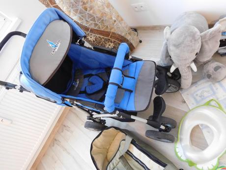 Kočiarik +vajíčko+kresielko+prebalovacia podložka, caretero