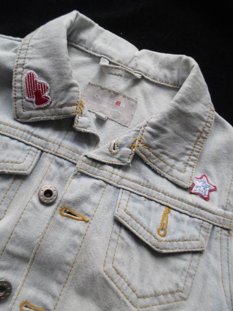 Riflová bunda dubster, h&m,116