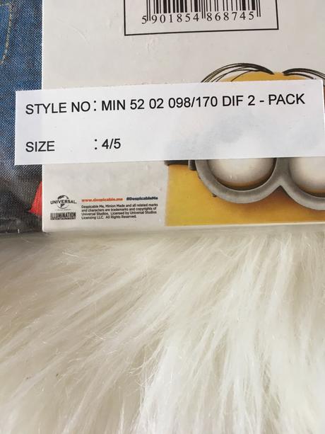 Chlapčenské tričko mimoni /2-balenie/., 104 / 110 / 116