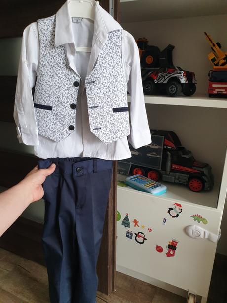 Slavnostné oblečenie pre chlapca, 98