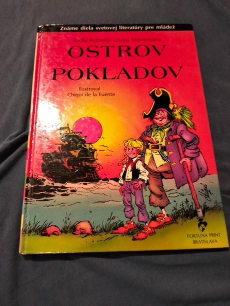 Kniha ostrov pokladov,