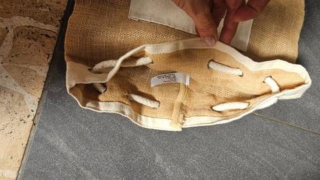 Jutová taška, vak z juty,