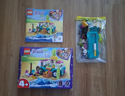 Lego friends "pojazdný džúsový bar", 