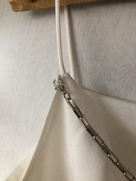 Biele saténové tielko/ letné tričko na ramienka, zara,xs