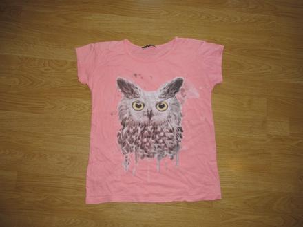 Tričko zo sovičkou v. l, l