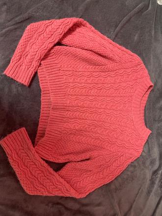 Ružový vytepleny crop top, stradivarius,s