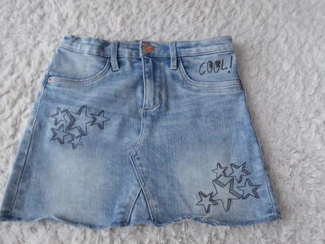 Rifľová sukňa h&m, h&m,134