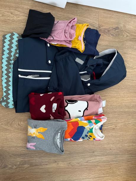 Dievcenske oblecenie-vetrovka reima, 86–98