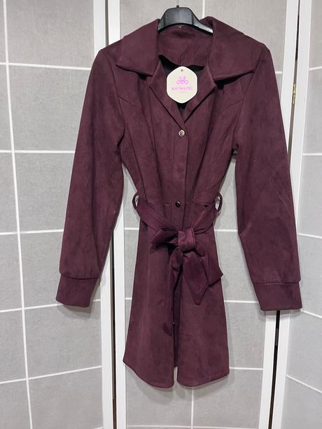 Dámske bordove semisove šaty, m / s