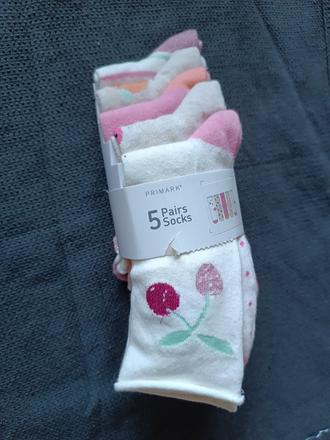 Čerešňove ponožky, primark,37