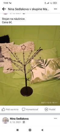 Stojan na náušnice,