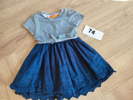Šaty mix- veľkosť 74 - 1 e/ ks, 74
