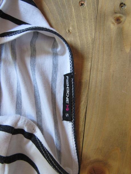 Balónové pásikavé šatičky, fishbone,s