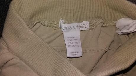 Tepláky, h&m,62