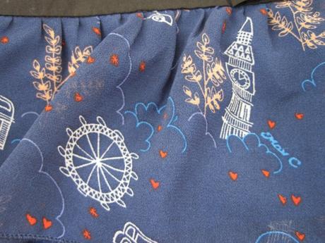 Šifónová sukňa s volánmi max c london, 40