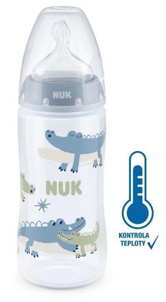 Nuk fc+ fľaša s kontrolou teploty 300 ml, 0-6m, nuk