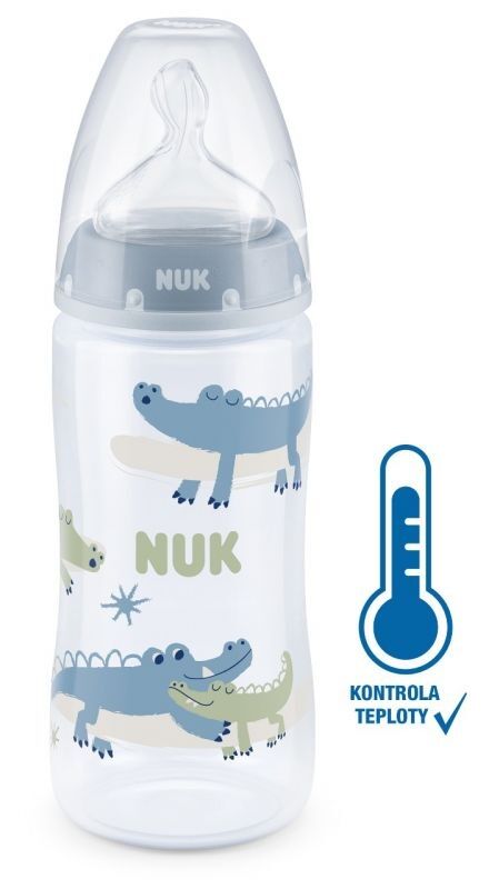 Nuk fc+ fľaša s kontrolou teploty 300 ml, 0-6m, nuk