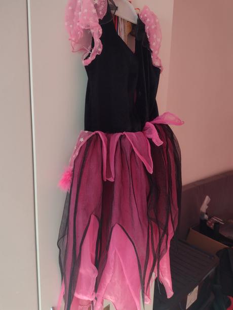 Karnevalové šaty -čarodejnica 130v., 